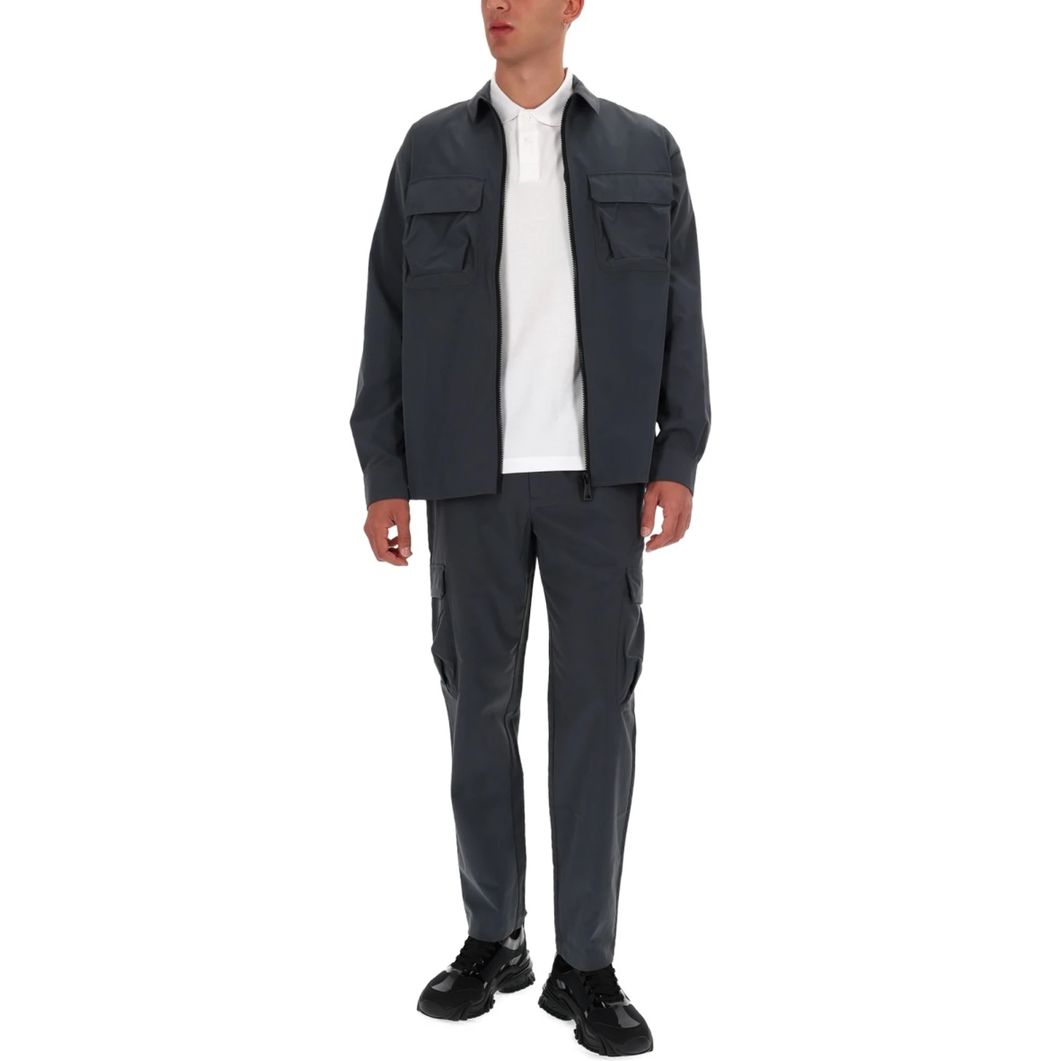ZIPPERED SHIRT