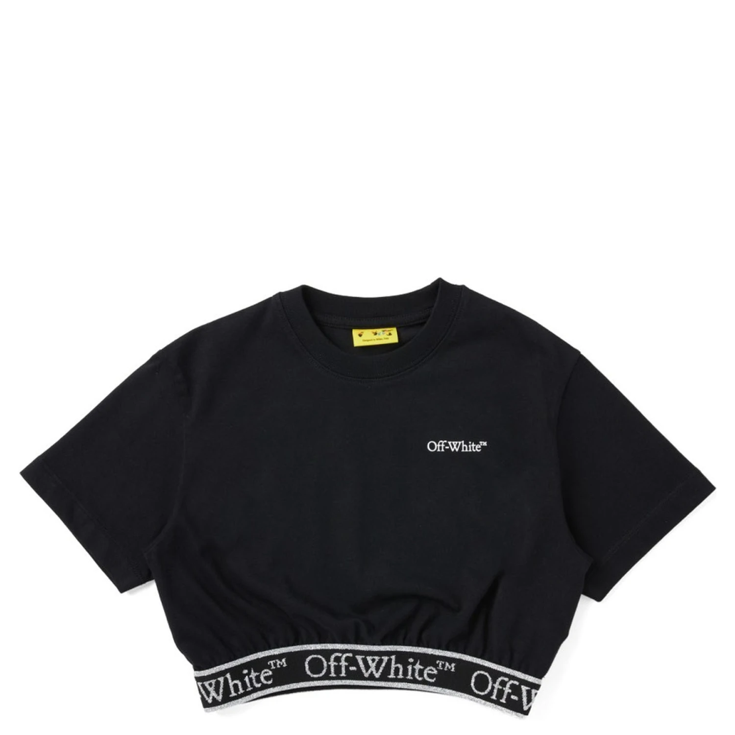 CROP T-SHIRT WITH LOGO