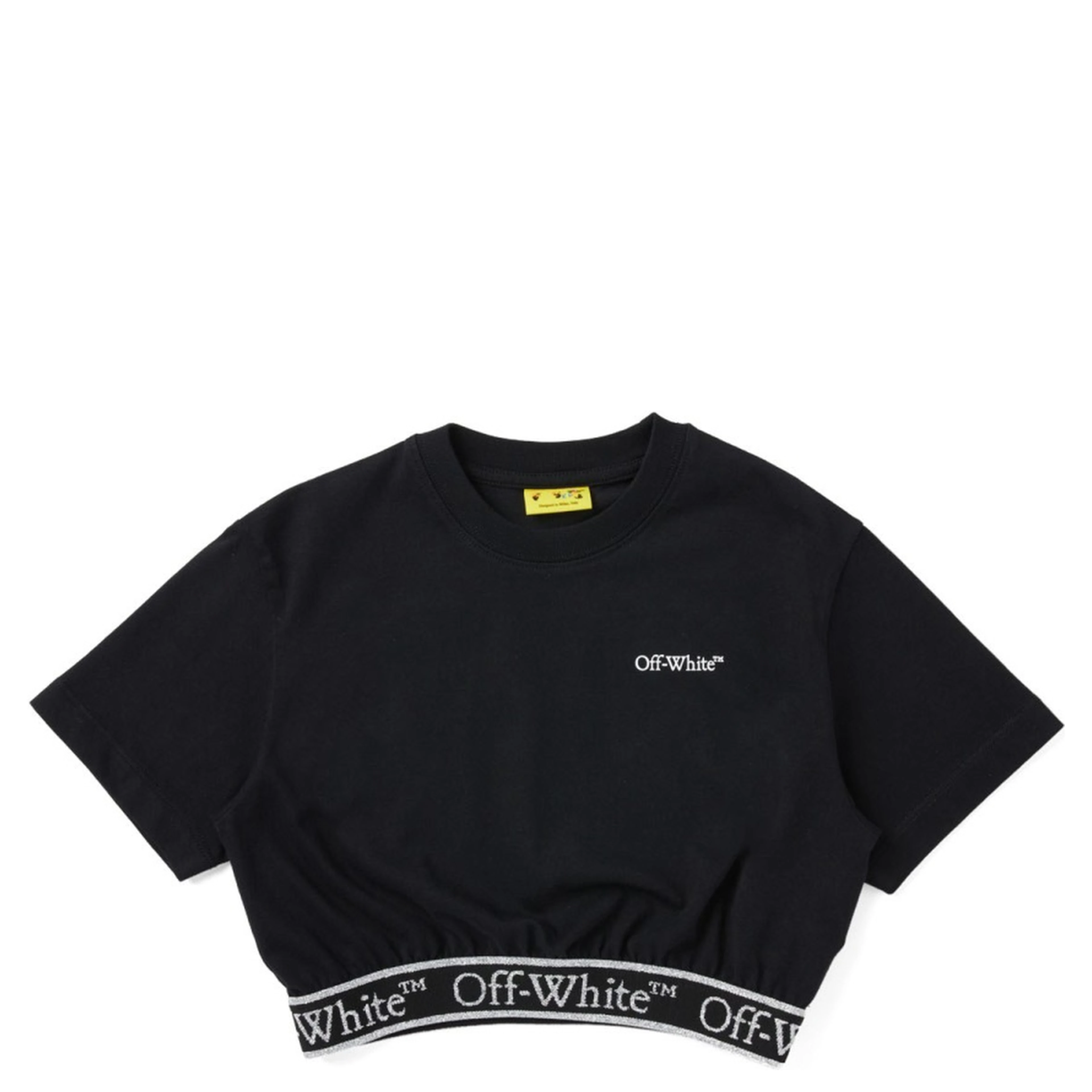 CROP T-SHIRT WITH LOGO