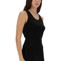 DRESS WITH GARTER DETAIL