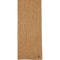 BRAIDED WOOL AND CASHMERE SCARF