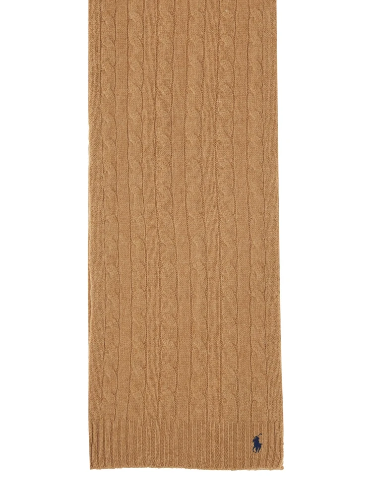 BRAIDED WOOL AND CASHMERE SCARF alternative