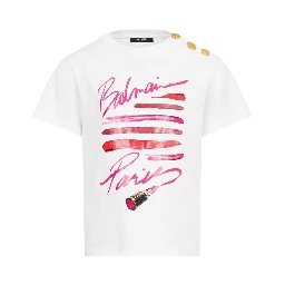 "LIPSTICK" LOGO T-SHIRT