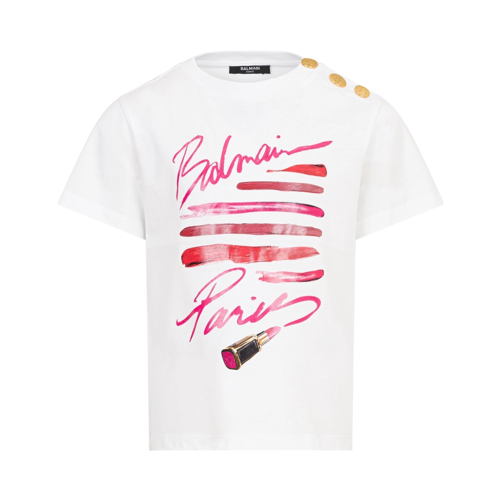 "LIPSTICK" LOGO T-SHIRT