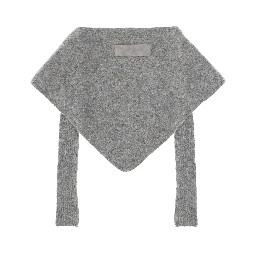 GROSGRAIN LOGO SHAWL