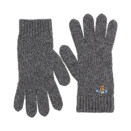 GLOVES WITH ORB EMBROIDERY