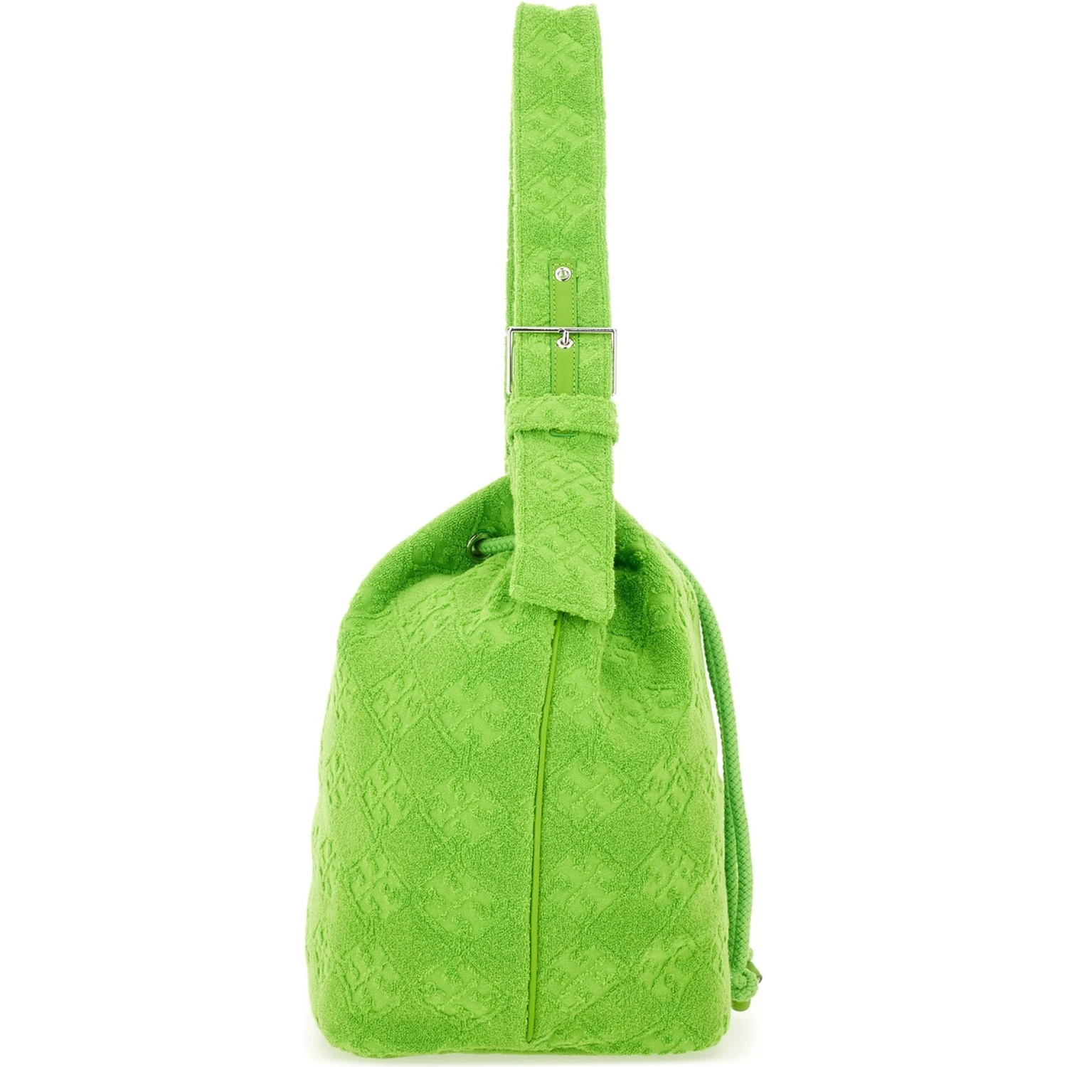 OVERSIZED "T MONOGRAM" BUCKET BAG