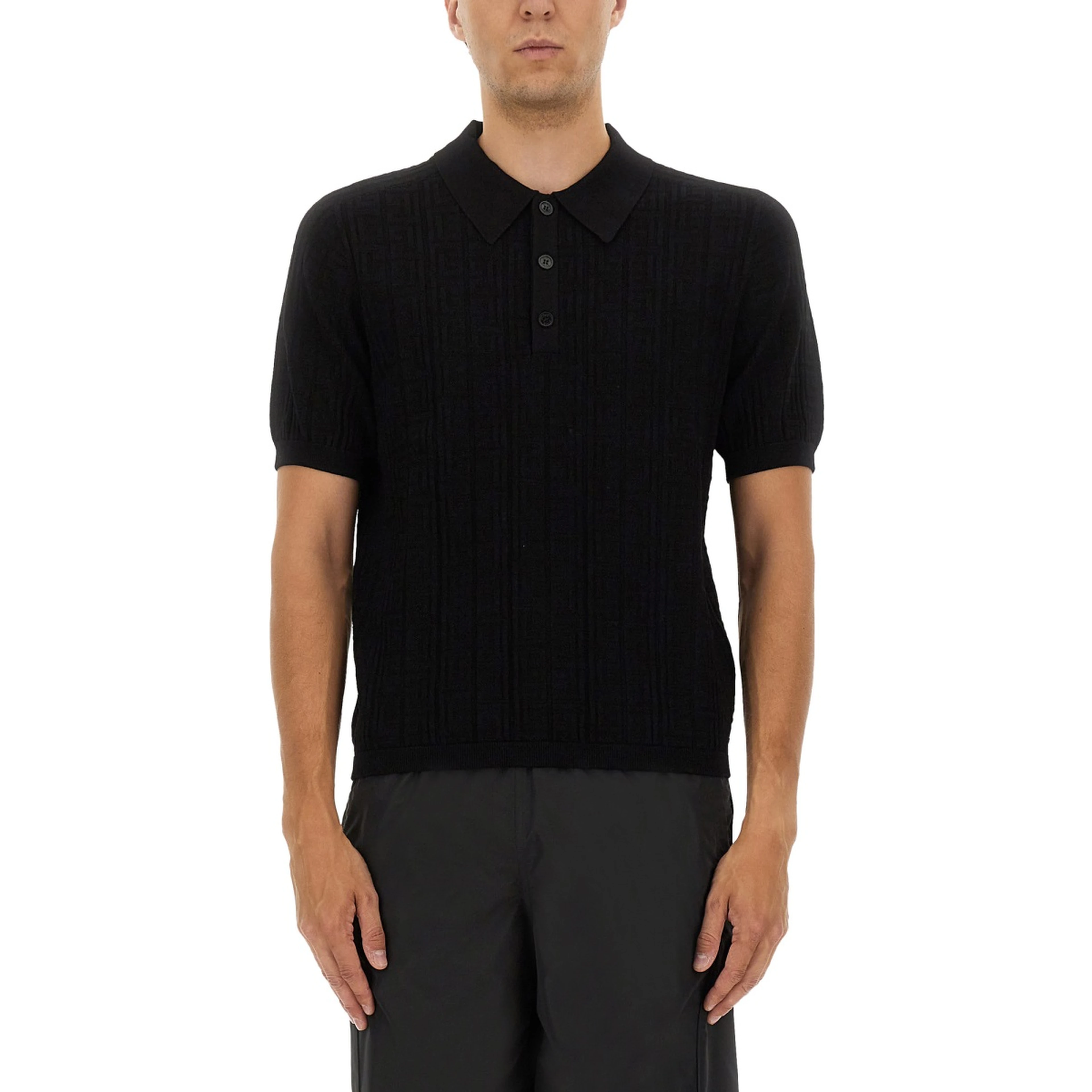 KNITTED POLO.