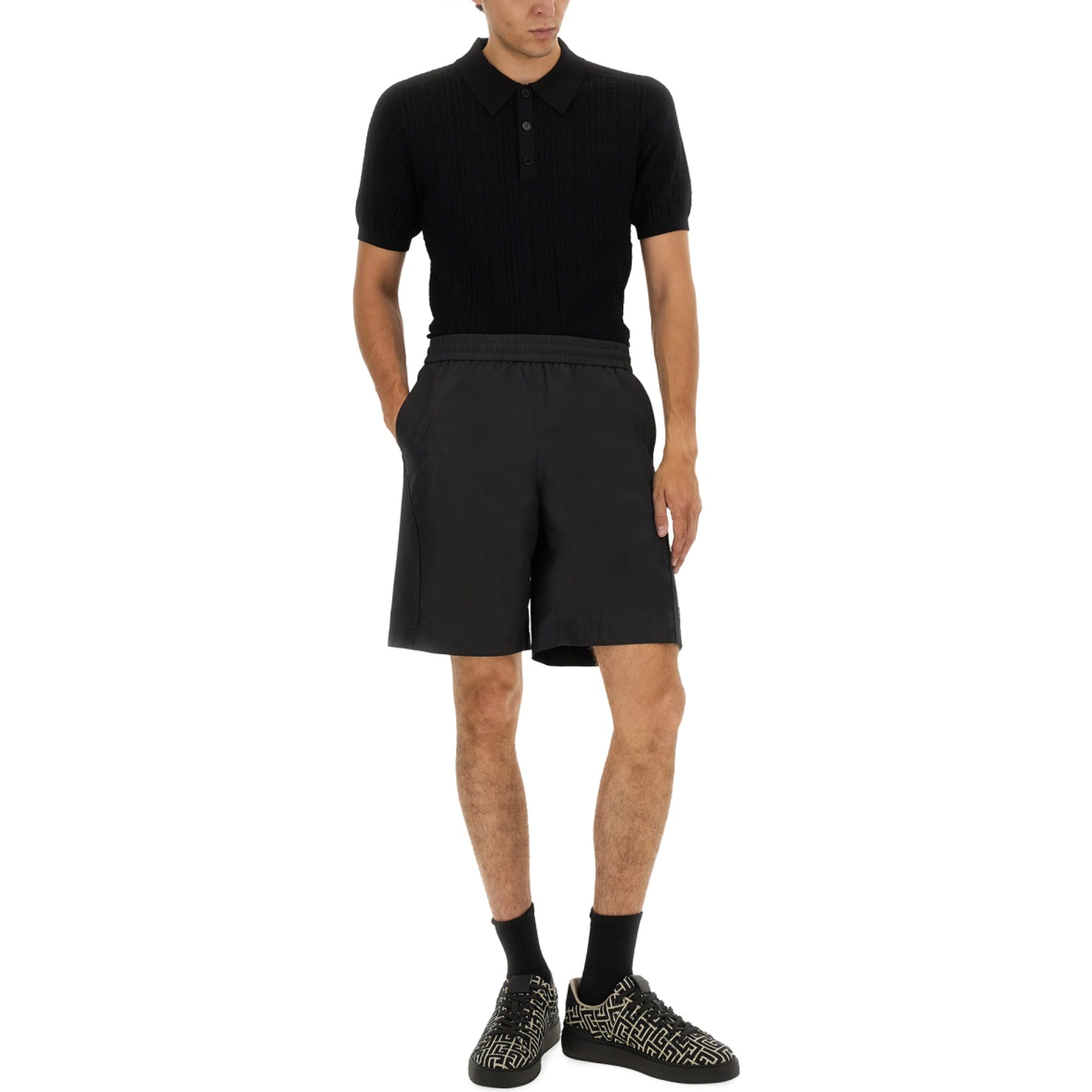 KNITTED POLO.