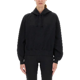 HOODIE WITH MATCHING LOGO