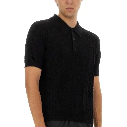 KNITTED POLO.