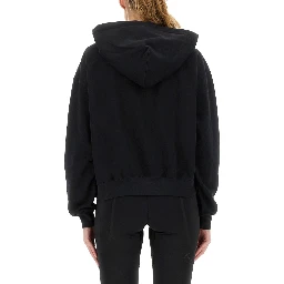 HOODIE WITH MATCHING LOGO