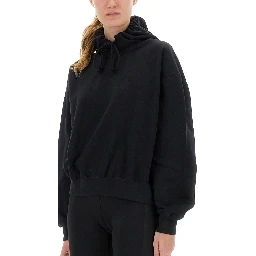 HOODIE WITH MATCHING LOGO