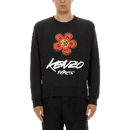 COTTON SWEATSHIRT "KENZO X FUTURA 2000"
