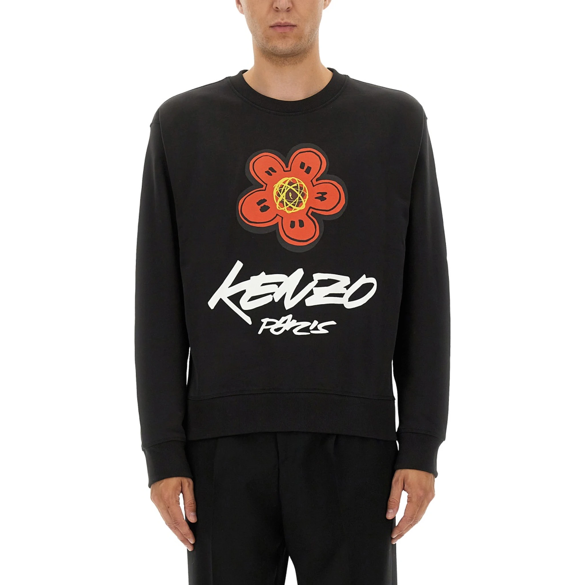 COTTON SWEATSHIRT "KENZO X FUTURA 2000"