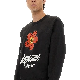 COTTON SWEATSHIRT "KENZO X FUTURA 2000"