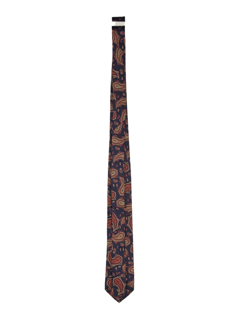 PAISLEY JACQUARD SILK TIE