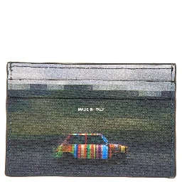 "PIXELATED MINI" CARD HOLDER