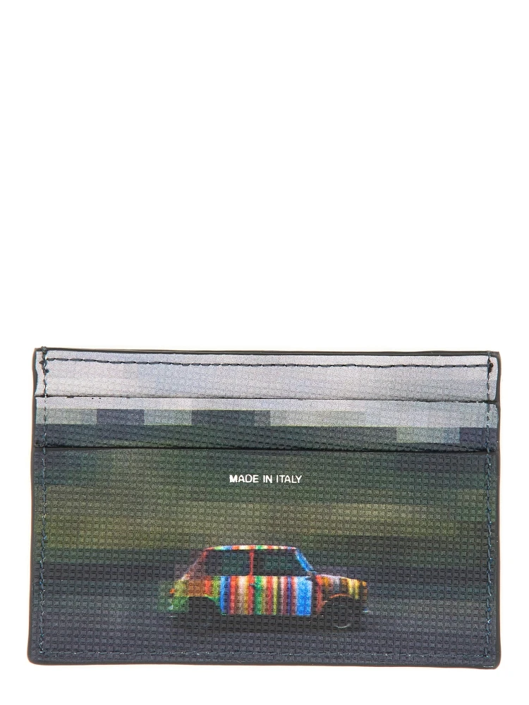 "PIXELATED MINI" CARD HOLDER