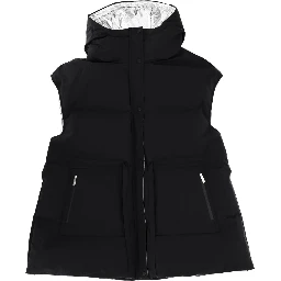 "CRINKLE METALLIC" VEST