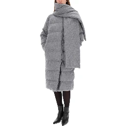 REVERSIBLE COAT WITH SCARF