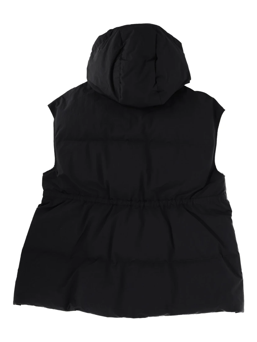 "CRINKLE METALLIC" VEST