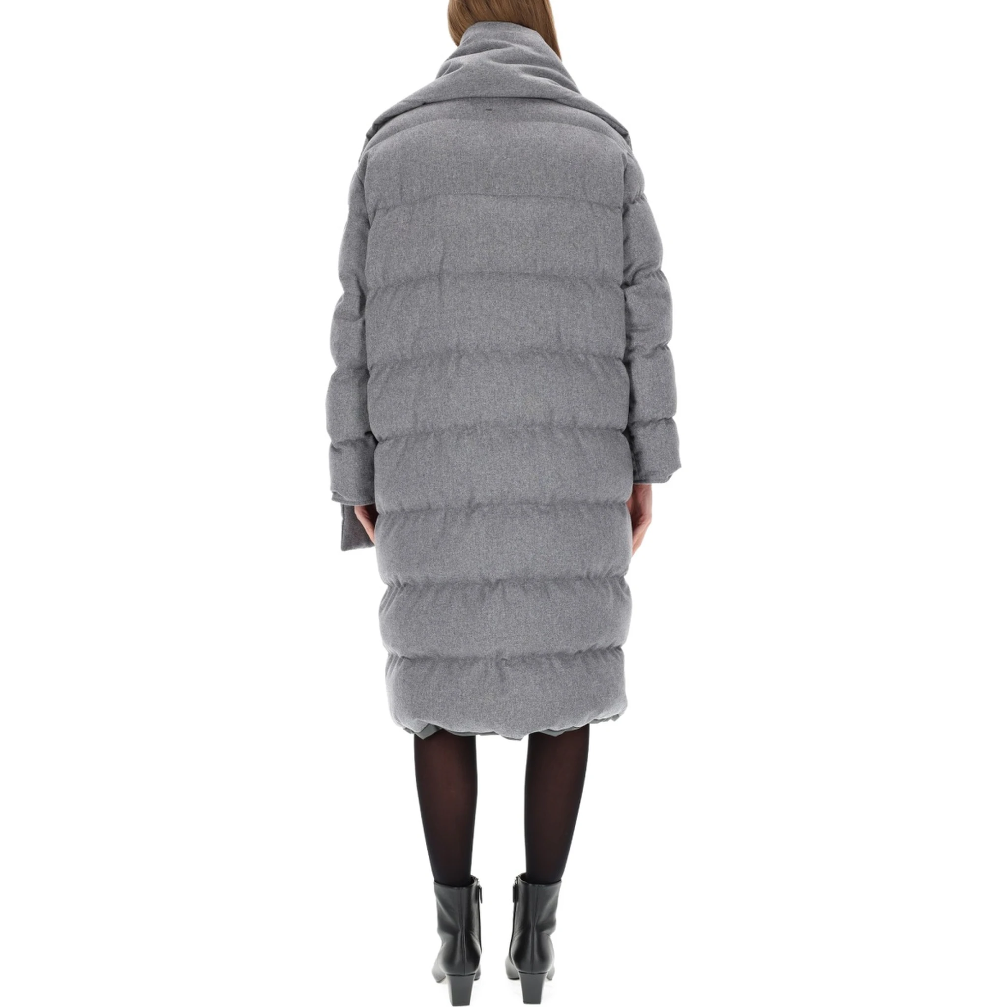 REVERSIBLE COAT WITH SCARF