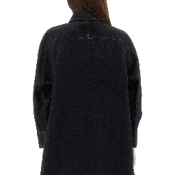 DENIM SHIRT WITH EMBROIDERY