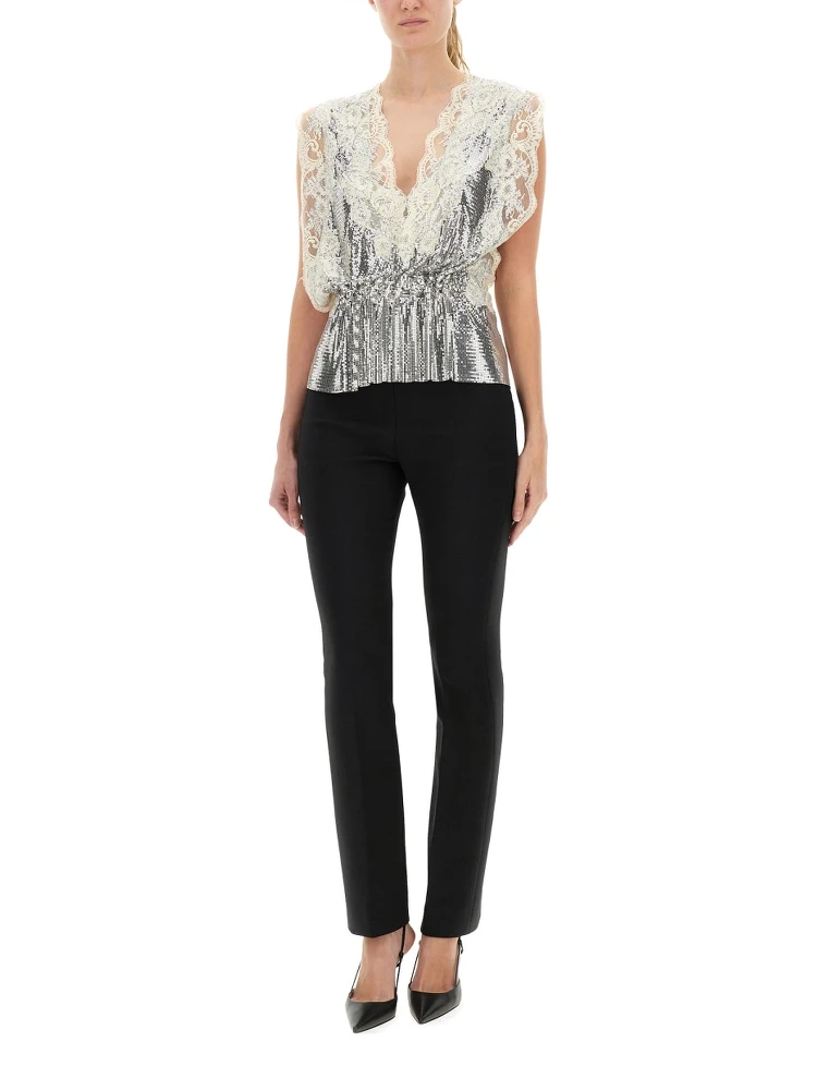 LACE AND SEQUIN TOP alternative