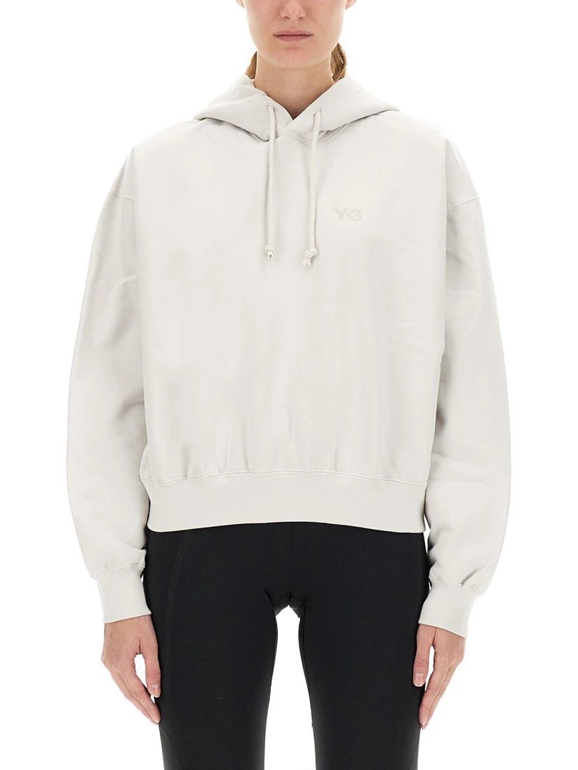 HOODED SWEATSHIRT WITH LOGO