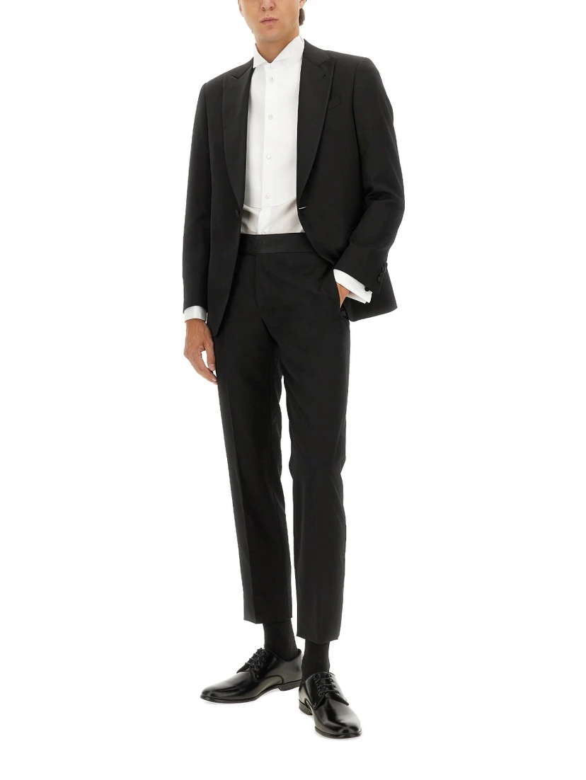 SINGLE BREASTED SOFT LINE DRESS