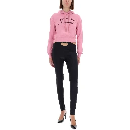 CROPPED SWEATSHIRT WITH LOGO