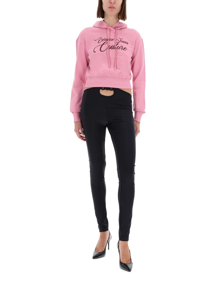 CROPPED SWEATSHIRT WITH LOGO alternative
