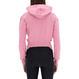 CROPPED SWEATSHIRT WITH LOGO