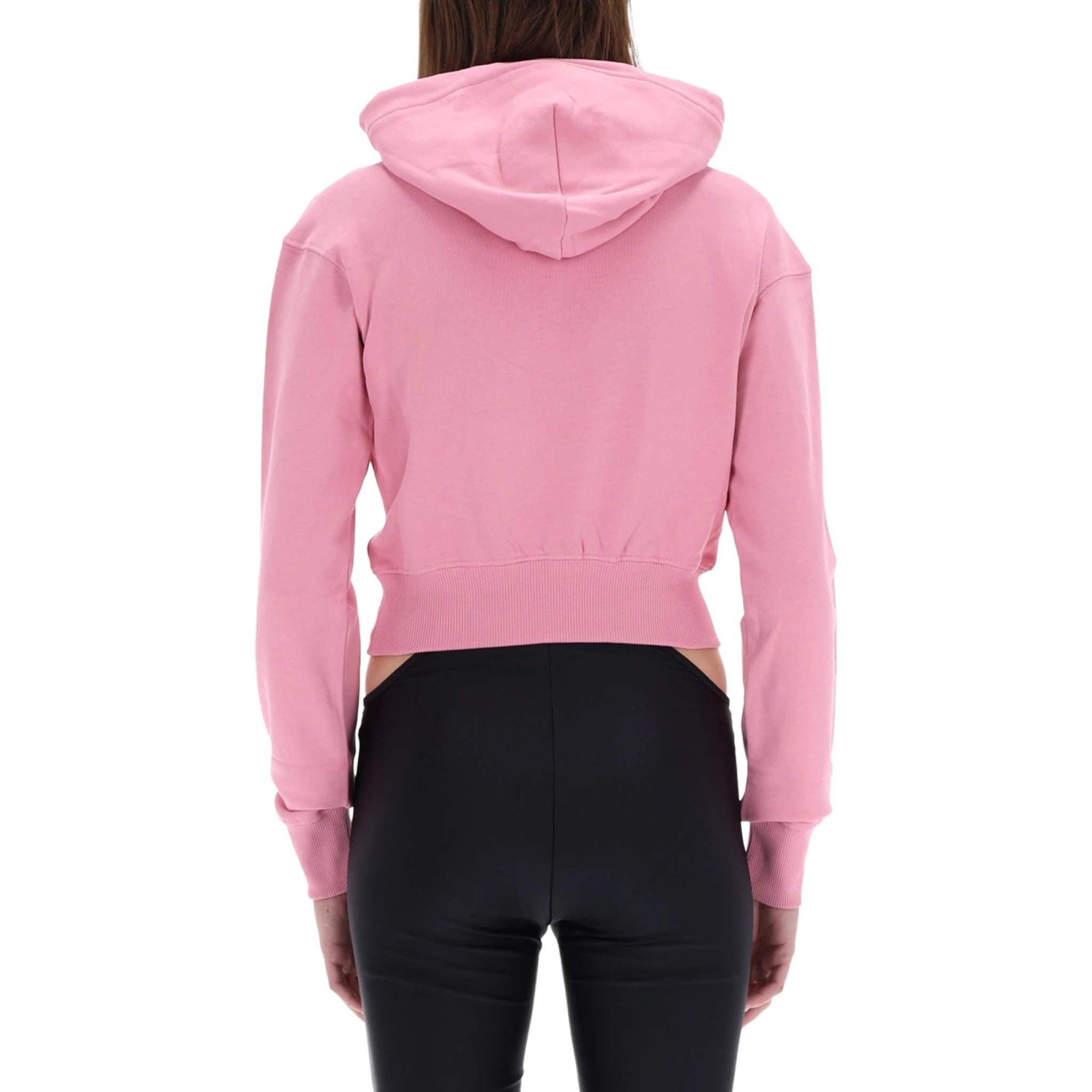CROPPED SWEATSHIRT WITH LOGO