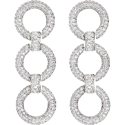 EARRINGS WITH CRYSTALS