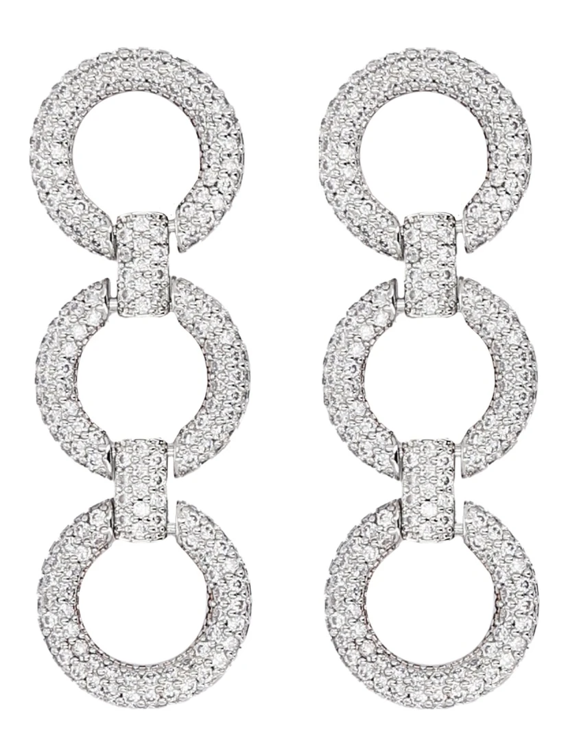 EARRINGS WITH CRYSTALS