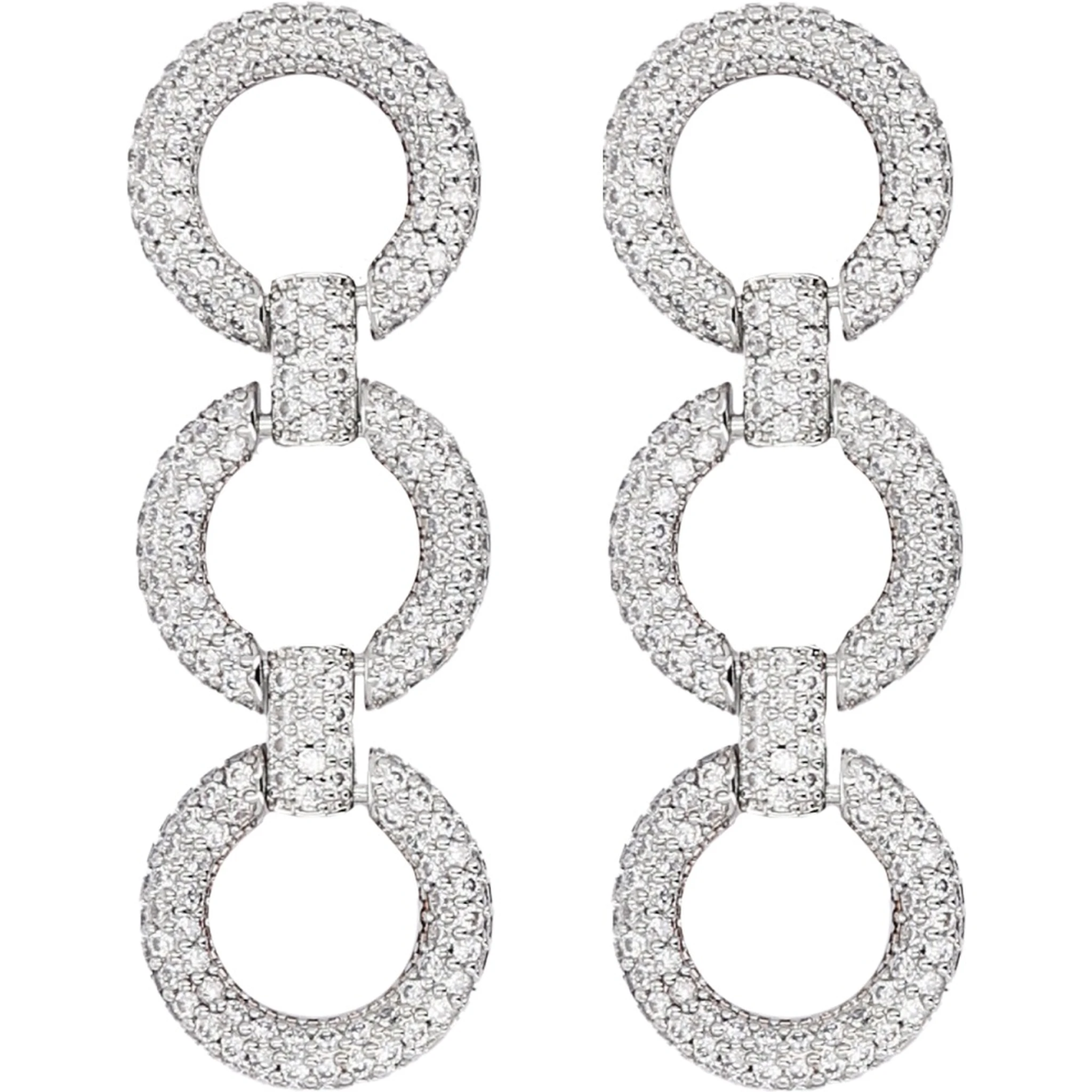 EARRINGS WITH CRYSTALS