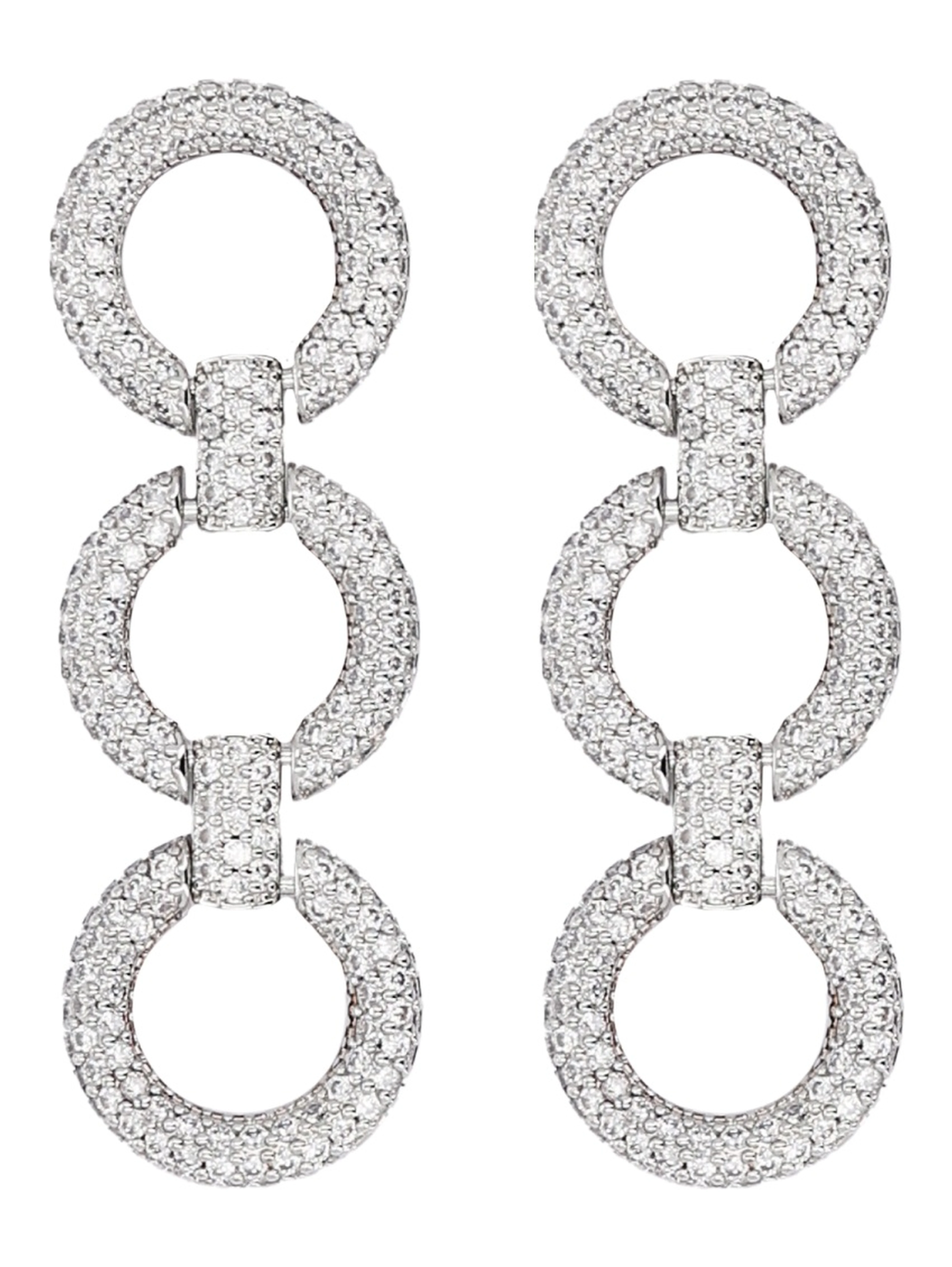 EARRINGS WITH CRYSTALS