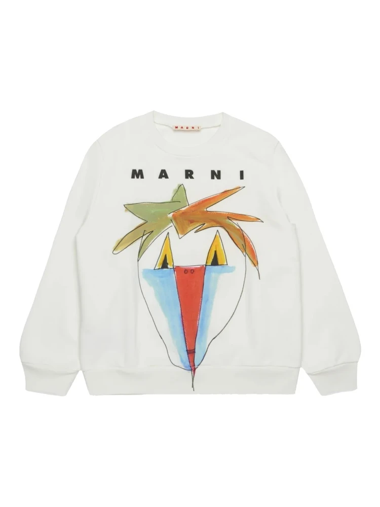 SWEATSHIRT WITH LOGO AND DESIGN