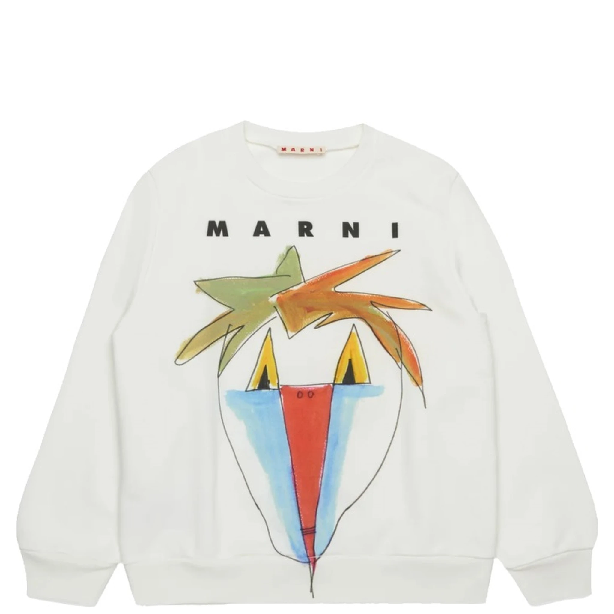 SWEATSHIRT WITH LOGO AND DESIGN