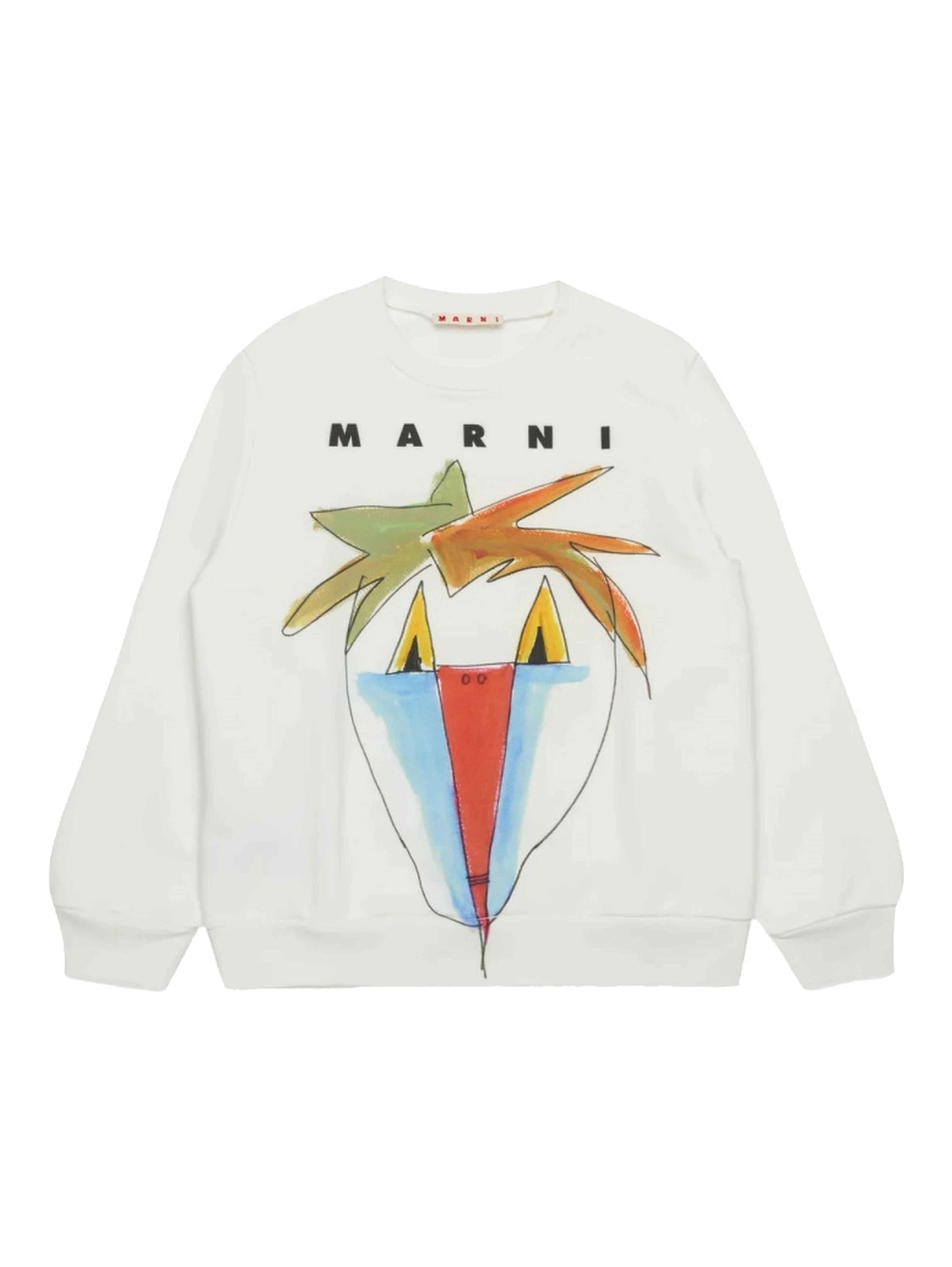 SWEATSHIRT WITH LOGO AND DESIGN