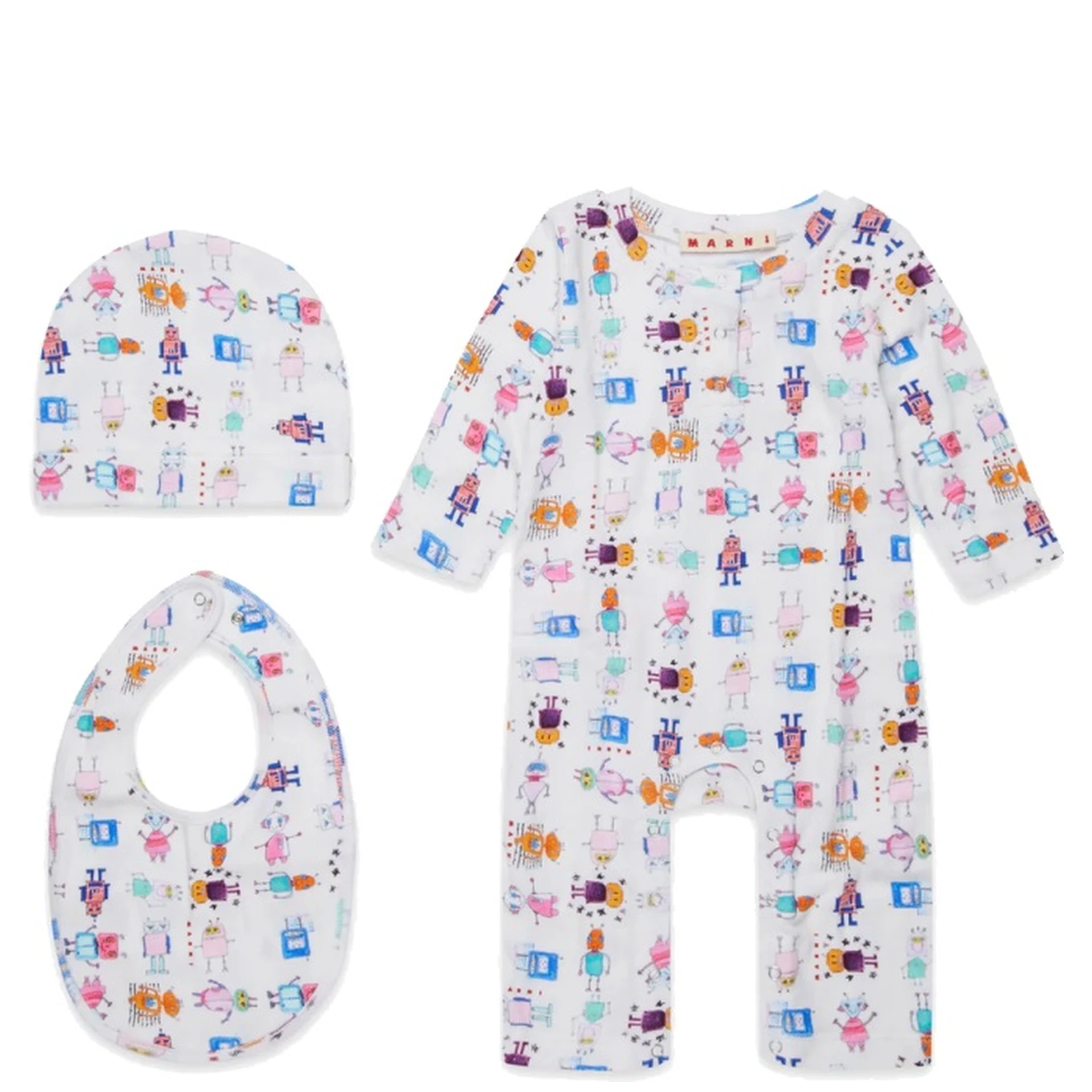 ROMPER KIT WITH BIB AND HAT