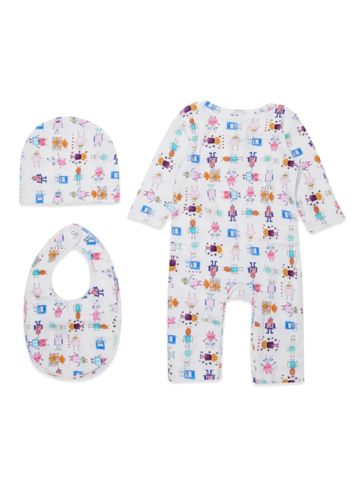 ROMPER KIT WITH BIB AND HAT alternative