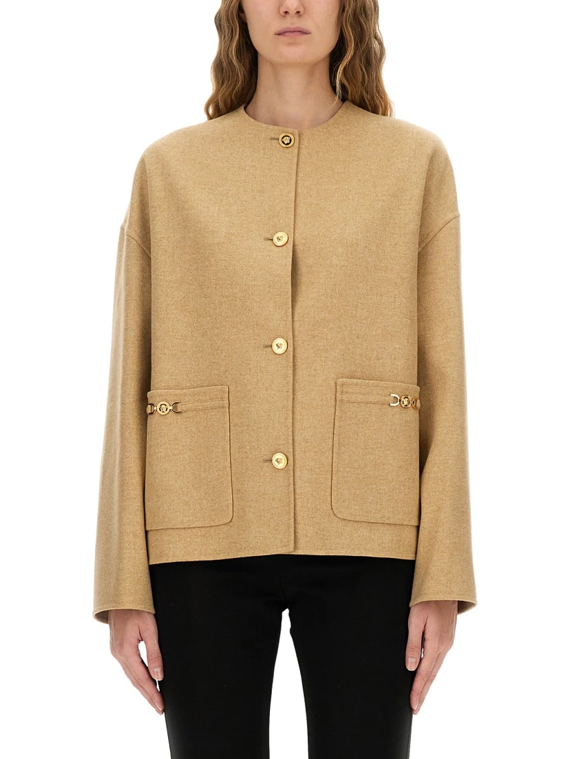 "MEDUSA" BUTTONED JACKET