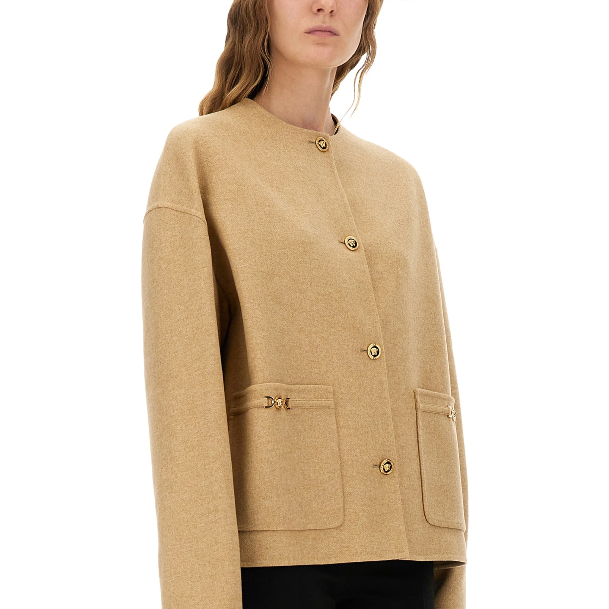 "MEDUSA" BUTTONED JACKET