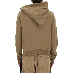 ASYMMETRICAL ZIPPER SWEATSHIRT