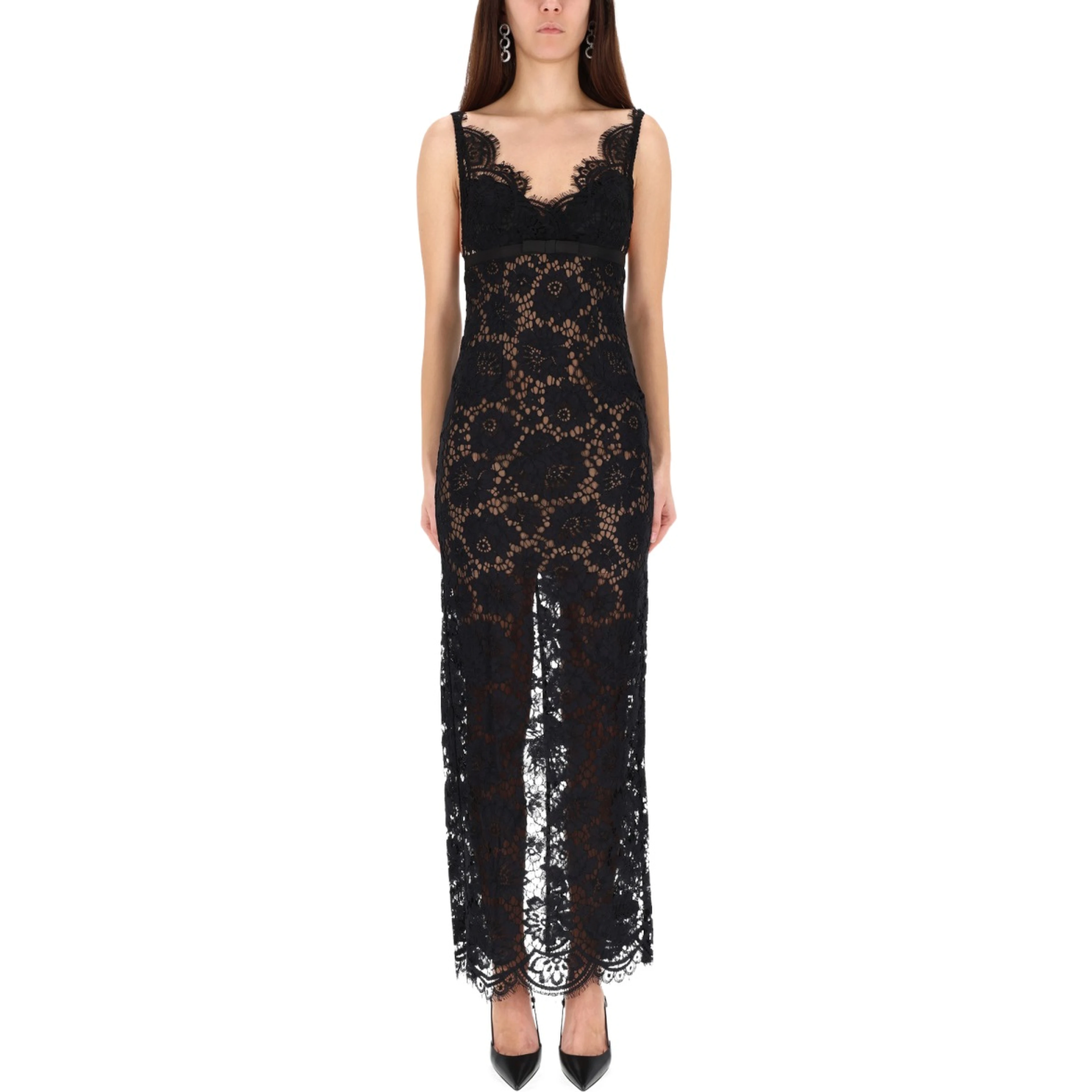 LONG LACE DRESS