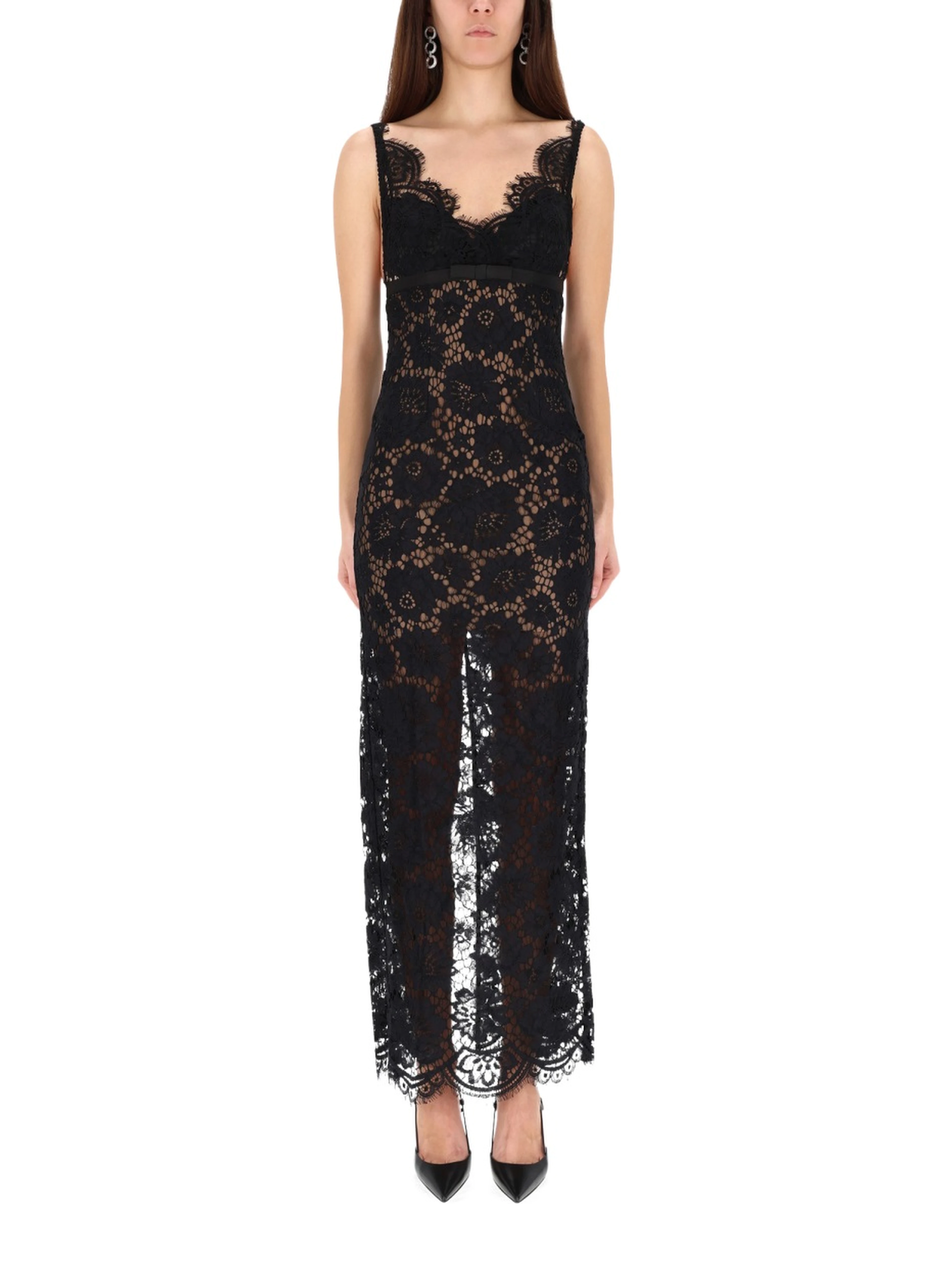 LONG LACE DRESS