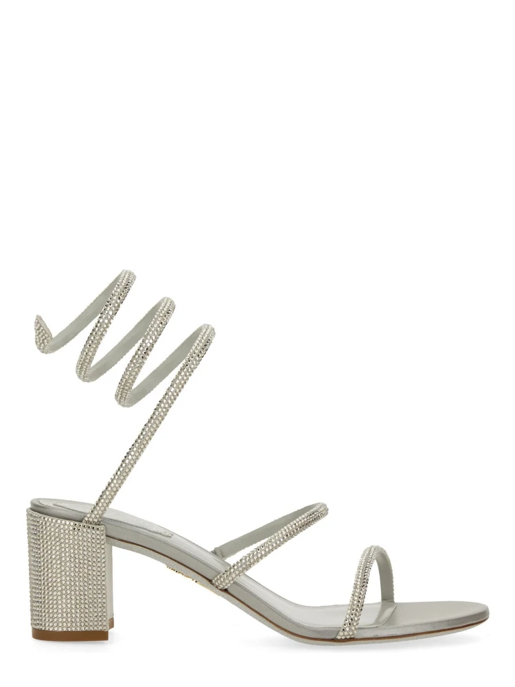 "CLEO" SANDAL WITH CRYSTALS